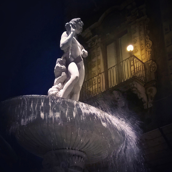 Fontana dell'Amenano a Catania